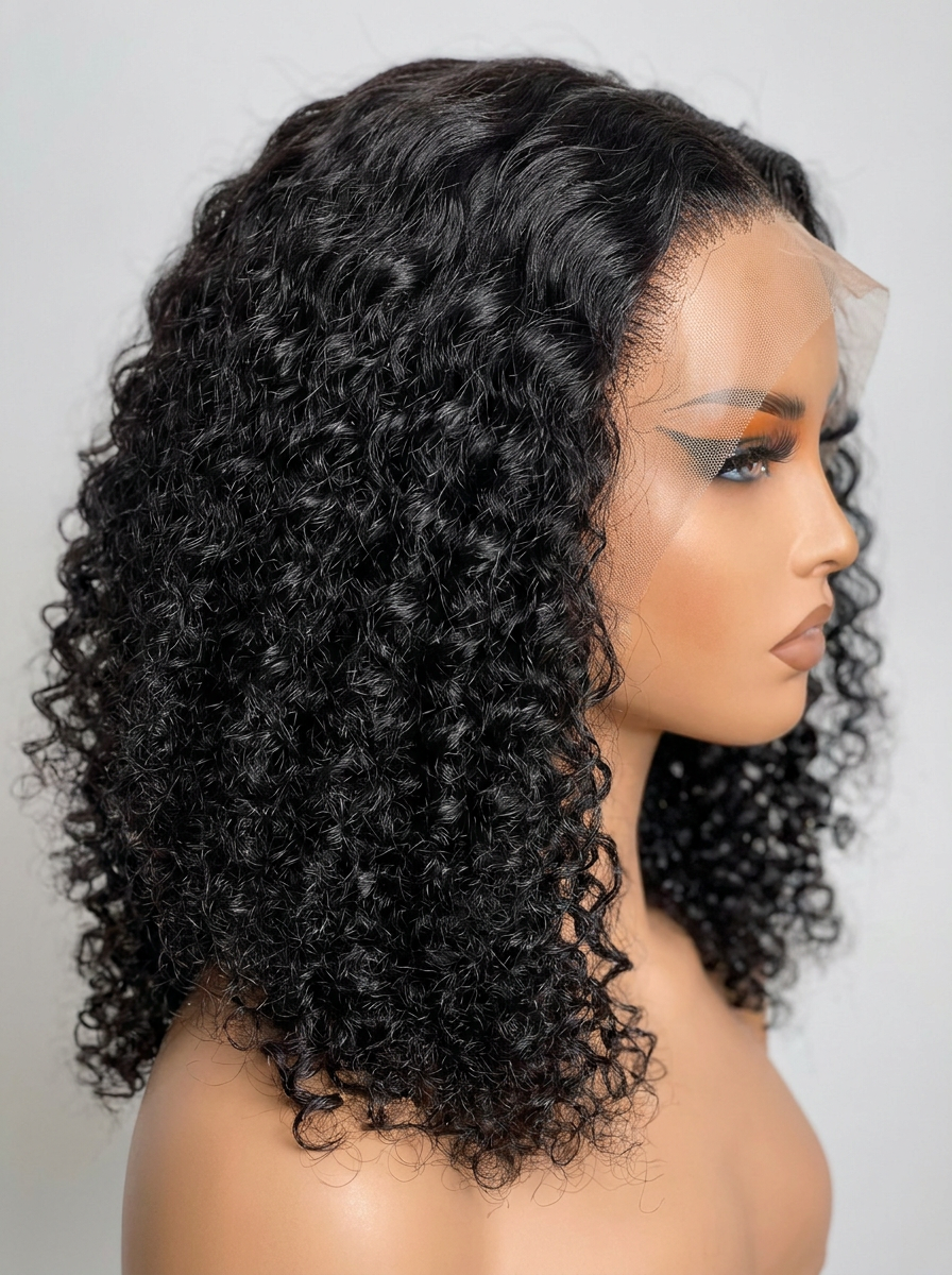 Deep curly wave human hair